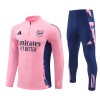 Arsenal Sweat d'Entraînement Quarter-Zip 2024-25 Rose Pour Homme